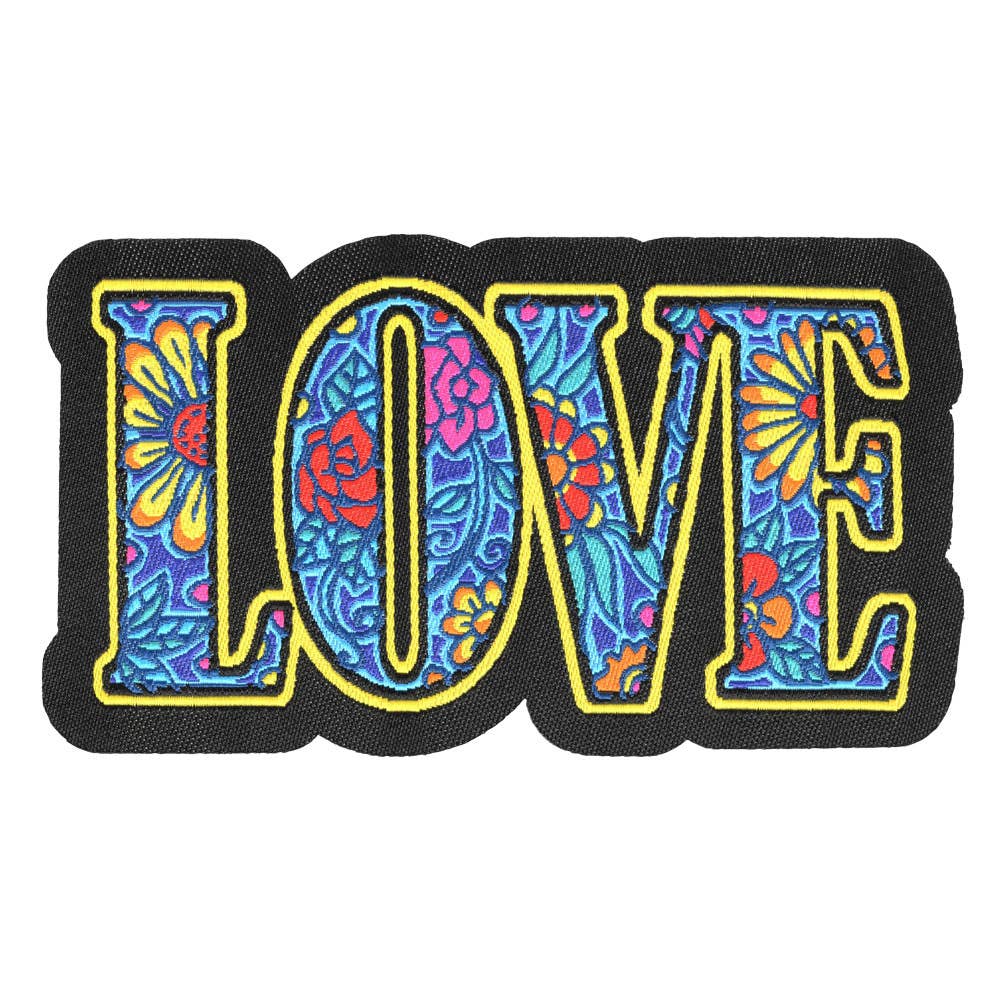 Love Embroidered Patch